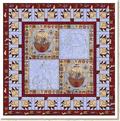 Krabbeldecke Arche Noah Debbie Mumm